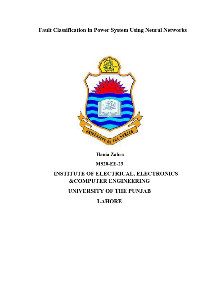 Fault Classification in Power Systems | PDF | Fuzzy Logic | Electrical ...