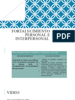 Fortalecimiento Personal e Interpersonal