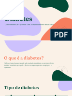 Diabetes Tipo 1 e 2