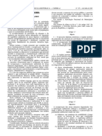 Ministério Da Economia: Decreto-Lei N. 198-A/2001