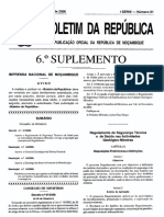 MZ Government Gazette Series I Supplement No 6 Dated 2006-12-26 No 51