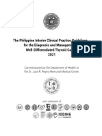 The Philippine Interim Clinical Practice Guidelines For The Diagnosis and Management of Well-Differentiated Thyroid Cancer 2021
