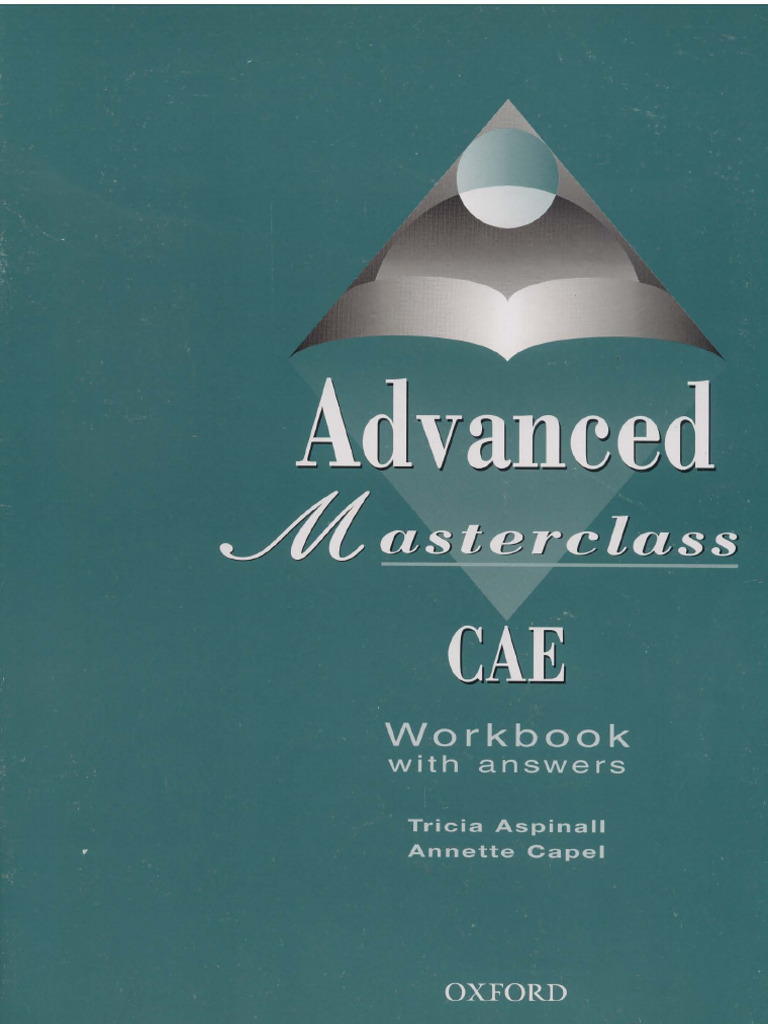 Advanced Master Class CAE Work Book | PDF