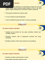 Understanding Final and Interim Interdicts | PDF | Injunction | Damages