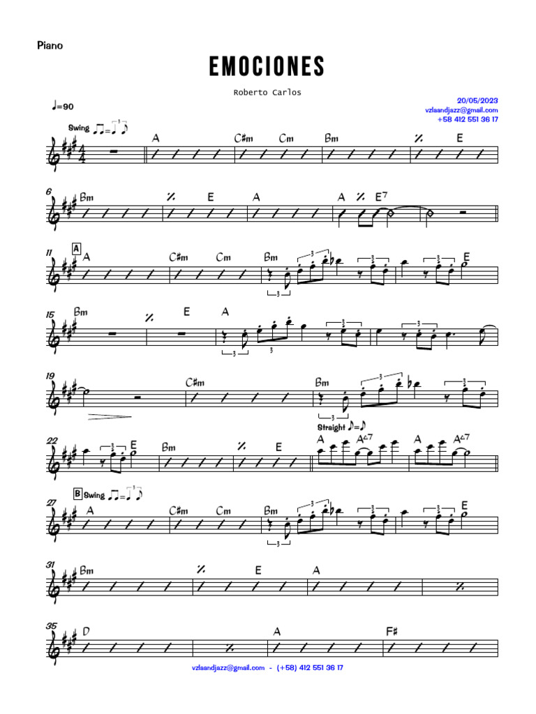 Cuentos Infantiles Años Libro 'Emociones Sobre El Piano' 23