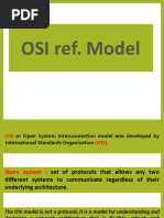 OSI Ref. Model