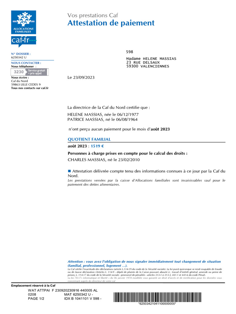 Cnaf | PDF