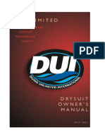 DUI Drysuit Manual Italian