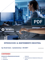 TEMA 01 - Introducción Al Mantenimiento Industrial