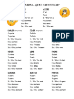 Verbes Au Present Fiche Pedagogique Guide Grammatical - 79777