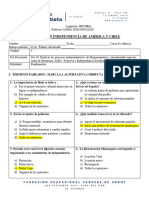 Evalucion Historia Indepedencia de Chile