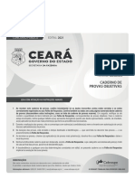 Cespe Cebraspe 2021 Sefaz Ce Auditor Fiscal de Tecnologia Da Informacao Da Receita Estadual Prova