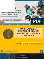 Sosialisasi Permenaker No 4 Tahun 2023 Tentang Jaminan Pekerja Migram Indonesia