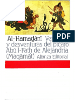 Al-Hamadānī - Venturas y Desventuras Del Pícaro Abū L-Fath de Alejandría (Maqāmāt)