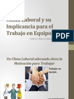 Clima Laboral y Su Implicancia para El Trabajo Imagenes - 30-11-2014