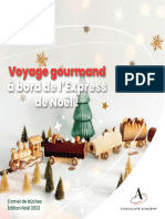 Carnet Bûche Voyage Gourmand À Bord de L - Express de Noël