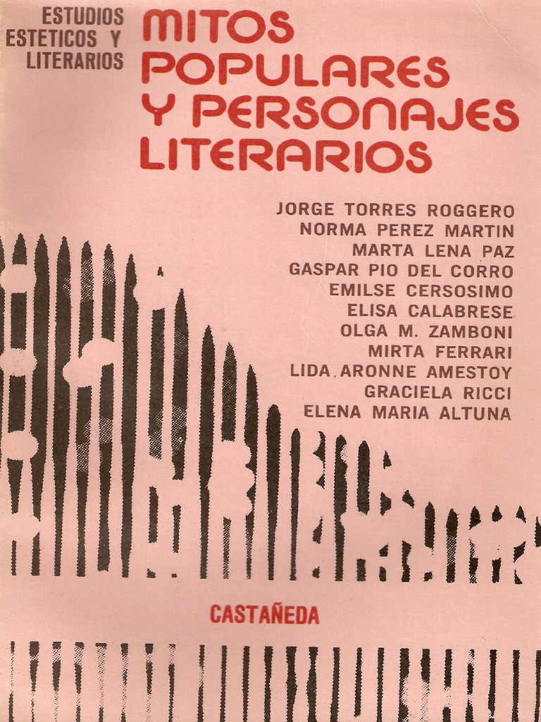 Mitos Populares Y Personajes Literarios Pdf