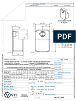 Isometric View SCALE 1:2: For Internal Use / Cannot Copy Without Permission