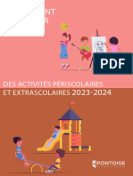 Reglement Interieur Période Extrascolaire 2023