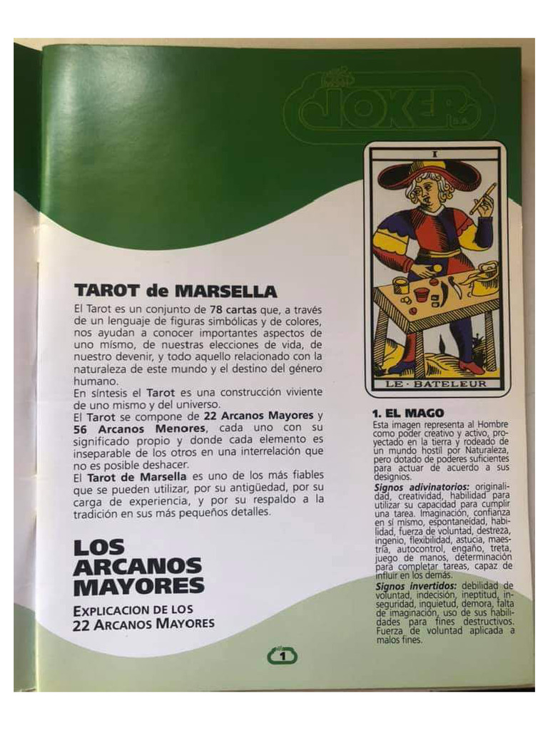 Libro Del Tarot de Marsella | PDF