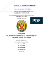 Delito Contra La Propiedad Publica y Orden Financiero Codig