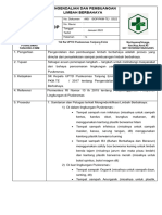 8.5.2.2 SOP PENGENDALIAN DAN PEMBUANGAN LIMBAH BERBAHAYA - Copy Terbaru