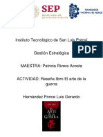 Reseña Libro El Arte de La Guerra