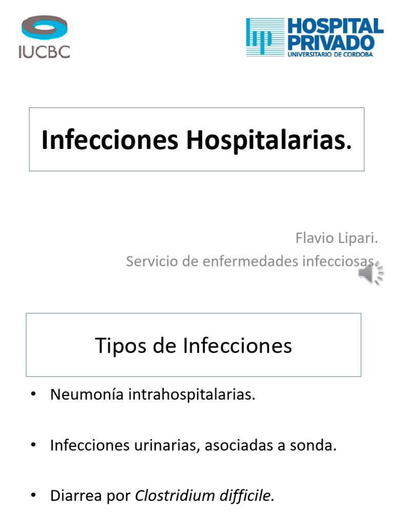 Infecciones intra hospitalarias1 pdf diarrea neumon a