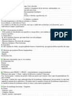 Repaso Questionario - MICROBIOLOGIA I