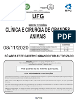 Prova Residencia Veterinaria Ufg 2020