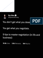 Art of Negotiation