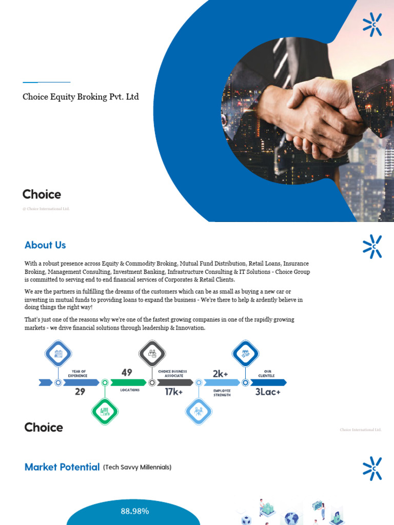 Choice Introduction | PDF | Investing | Stocks