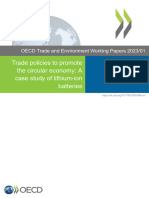 OECD Policies To Promote The Circular Economy Lithium-Ion Batteries