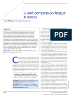 Death Anxiety and Compassion Fatigue
