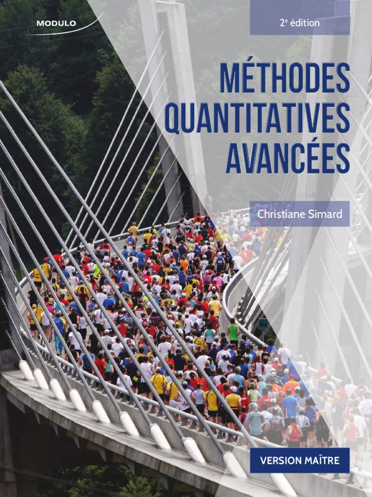 Méthodes Quantitatives Avancées 2e Édition | PDF | Probabilité ...
