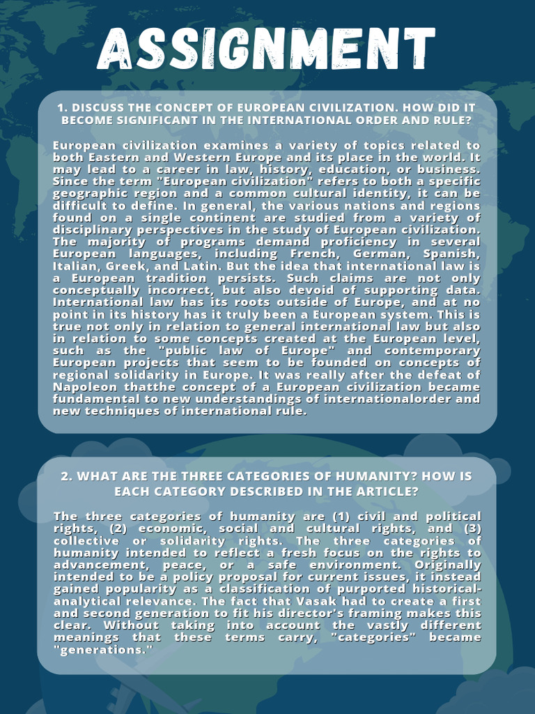 Understanding European Civilization Concepts | PDF | Western Culture ...