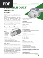 Flexible Duct Insulated & Non Insulated