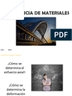 Resistencia de Materiales - Semana 2 2023