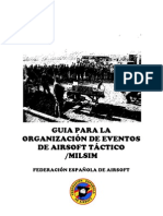 Guía para La Organización de Eventos de AIRSOFT TÁCTICO 2011