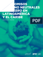 Compromisos Carbono Neutrales y Net Zero en Latinoamerica y El Caribe
