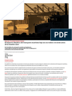 El Impacto Climático Del Transporte Marítimo Bajo Un Escrutinio Creciente Antes de La Reunión Clave _ El Guardián