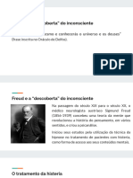 Freud e A "Descoberta" Do Inconsciente