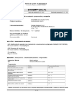 Syntemp CSC 3% Moly Ep-2 - SDS