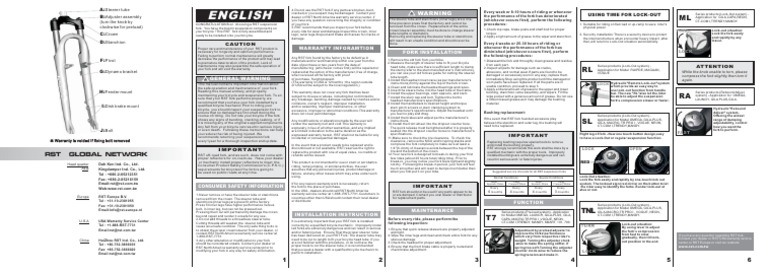 2007 RST Mid Models English | PDF | Private Transport | Vehicle Technology