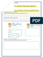 Ficha Multiplicamos y Dividimos Con Operaciones Combinadas