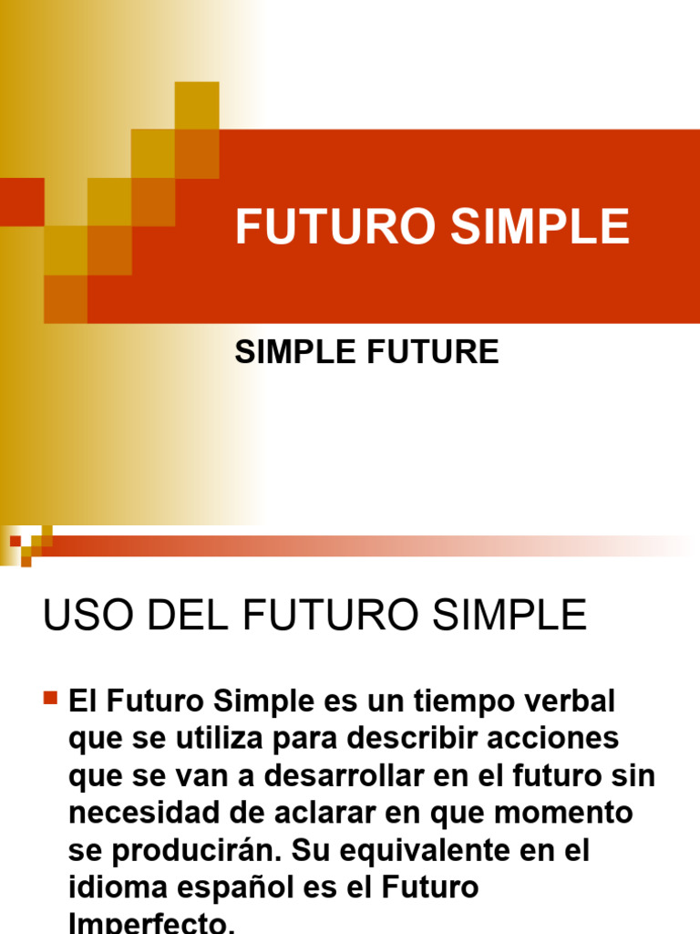 Usos del Futuro Simple en Español | PDF