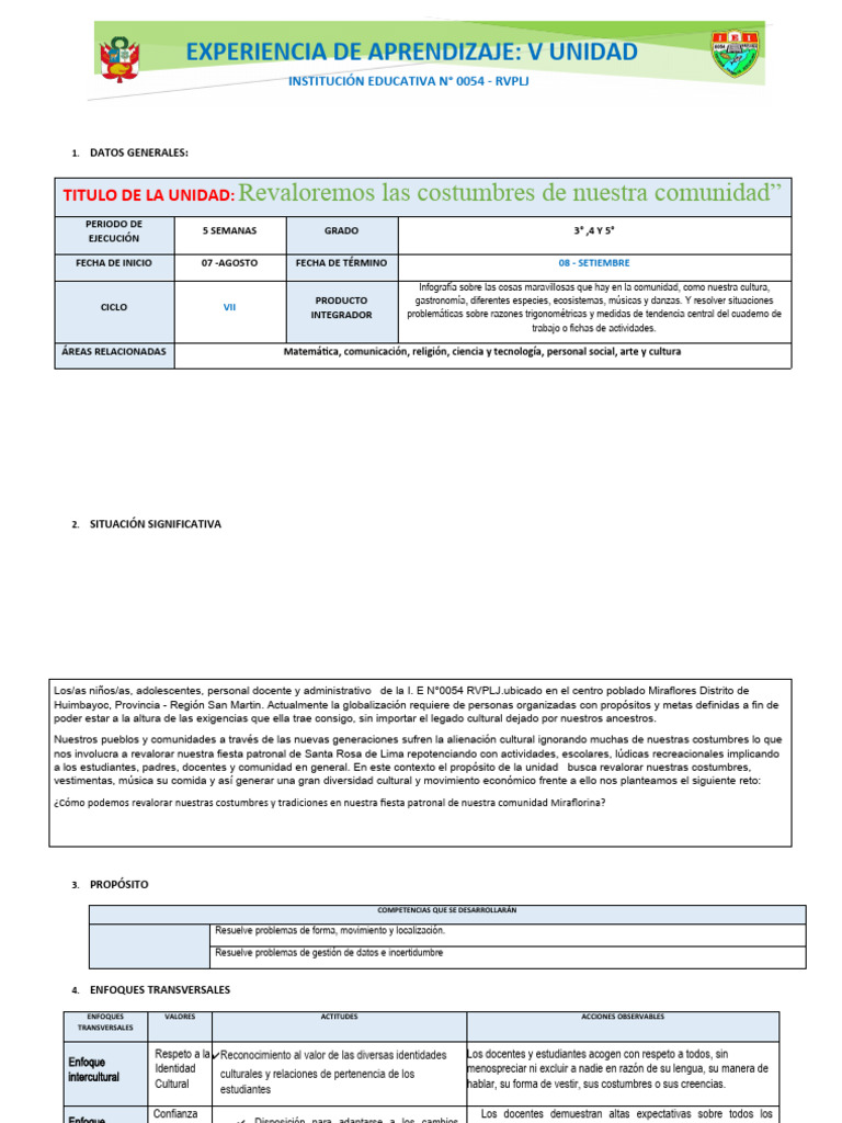 Eda 5 Ciclo Vii | PDF