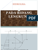 Hidrolika - Gaya Hidrostatis Pada Bidang Lengkung