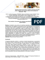 Caracterização Dos Parâmetros Físicos Dos Frutos e Análises Químicas Da Polpa