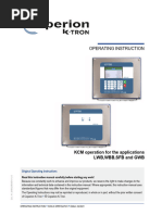 Manual KCM LLL Ktron